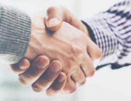 Needs Assessment
Two men shaking hands