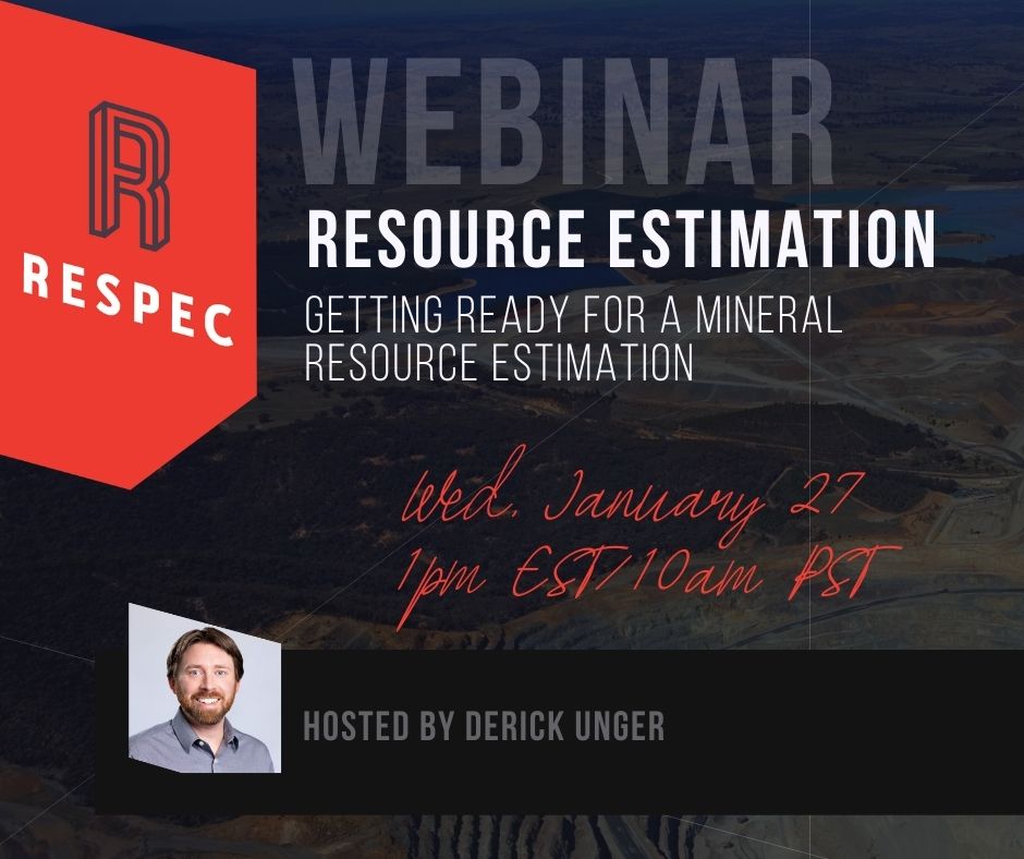 Getting Ready for a Mineral Resource Estimate